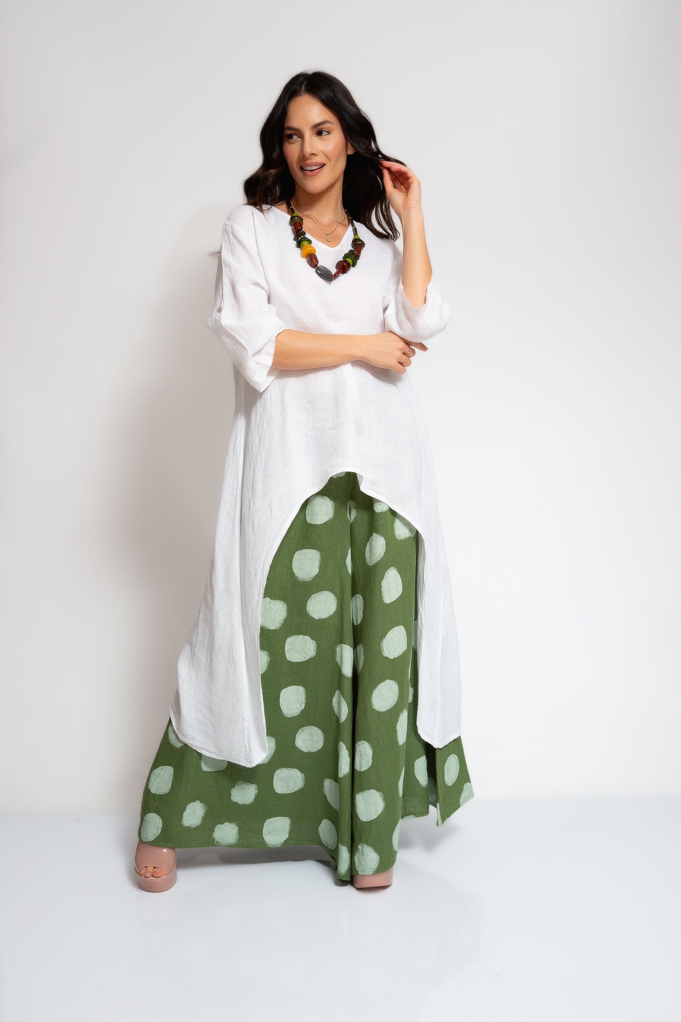 Blusa White