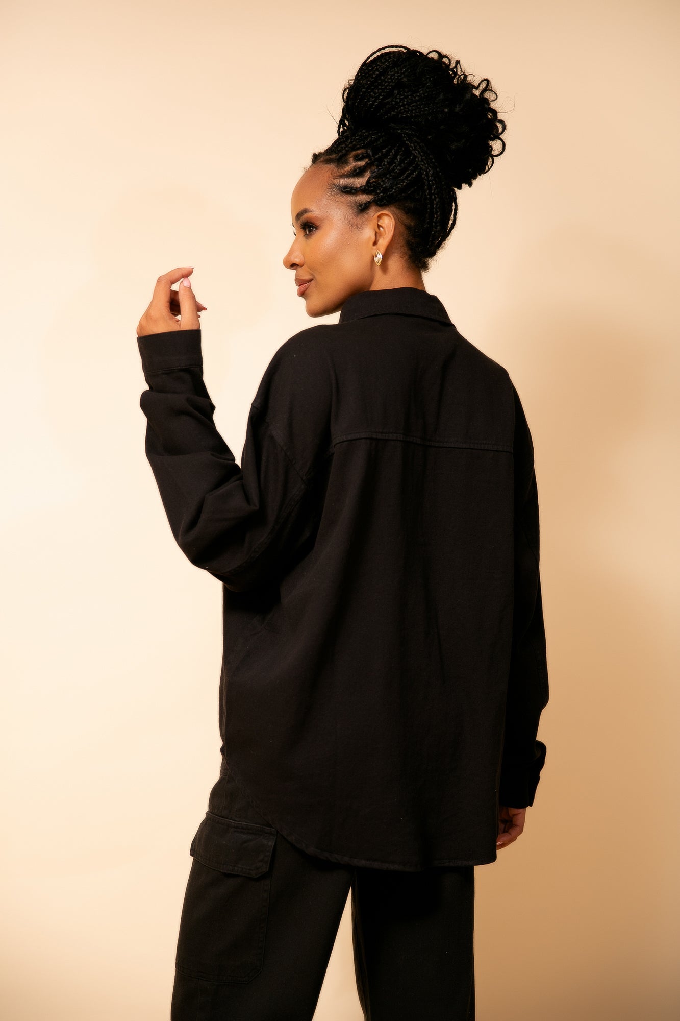 Blusa/Chaqueta Black Glow