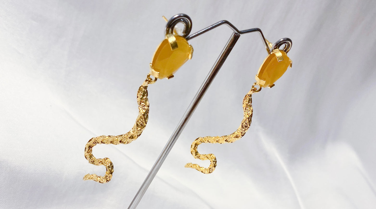 Aretes Serpiente