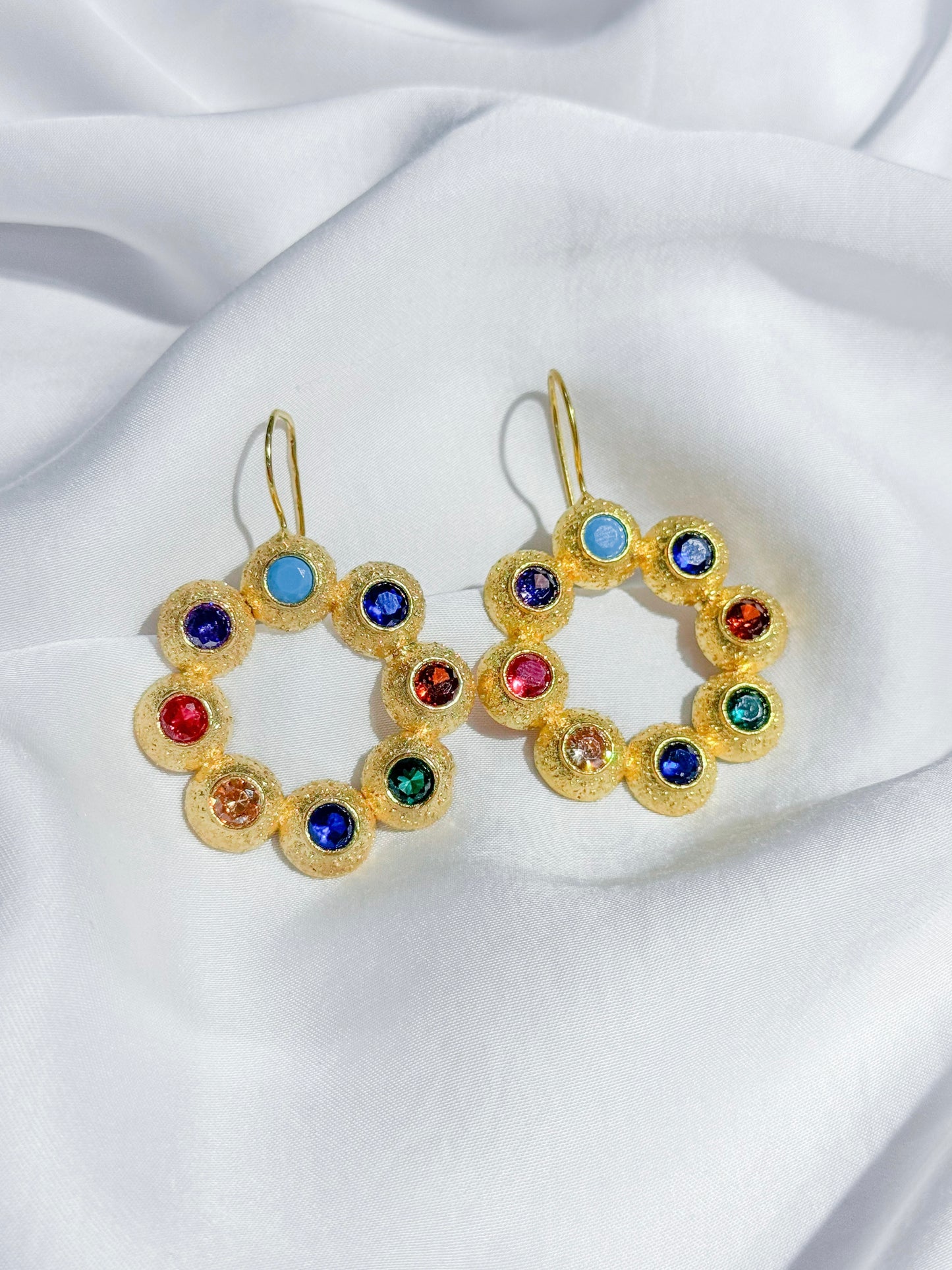 Aretes Argolla Colores