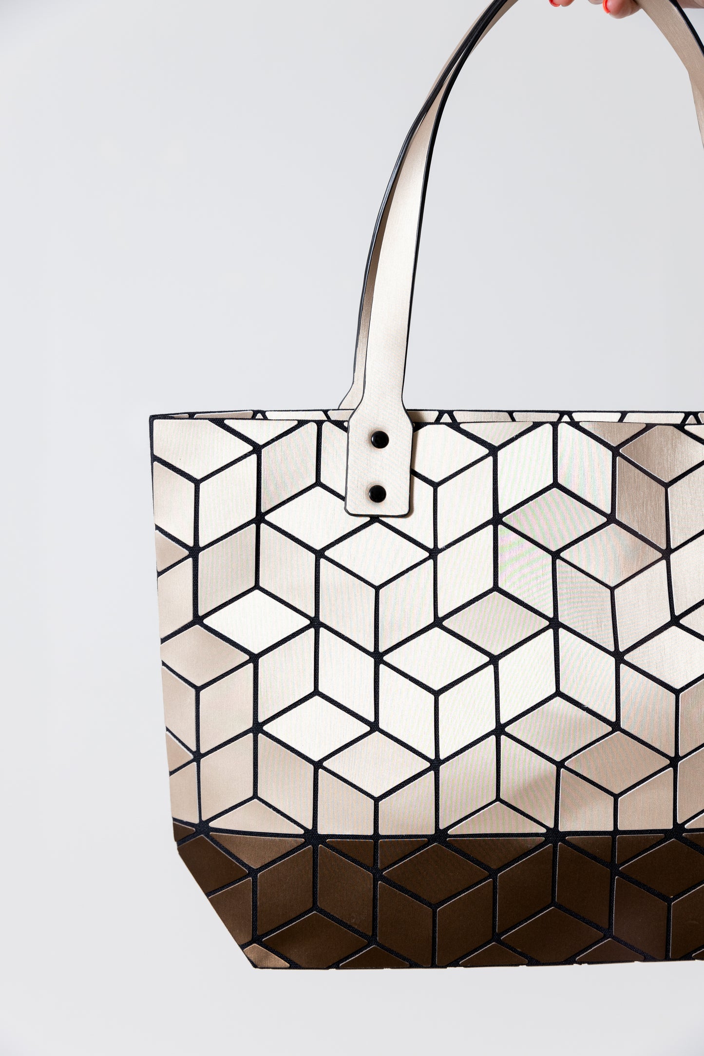 Bolso Dorado con Café Grande Mate - Patrizia Luca