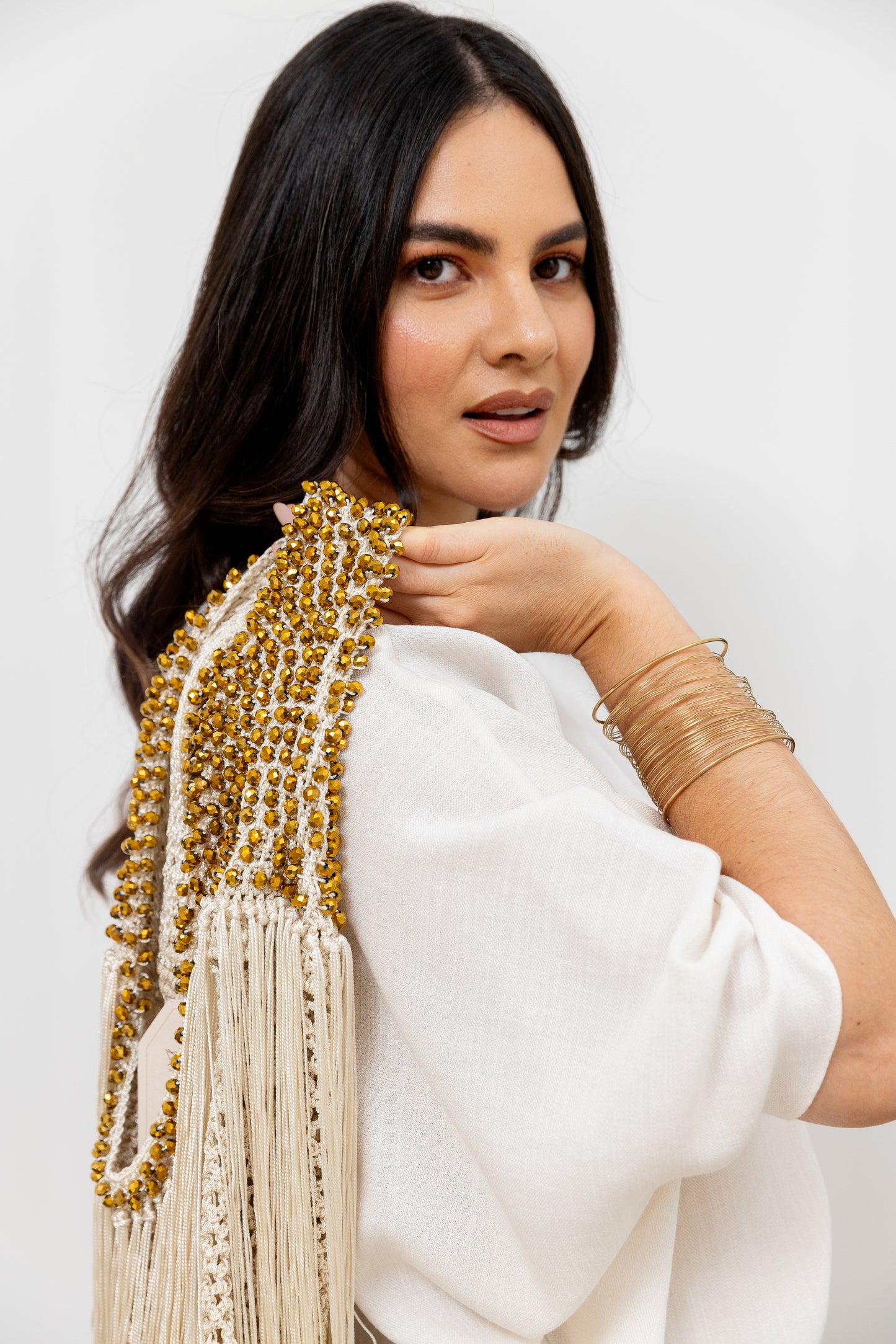 Waterfall Bag Blanco Perla - Antoine Atelier