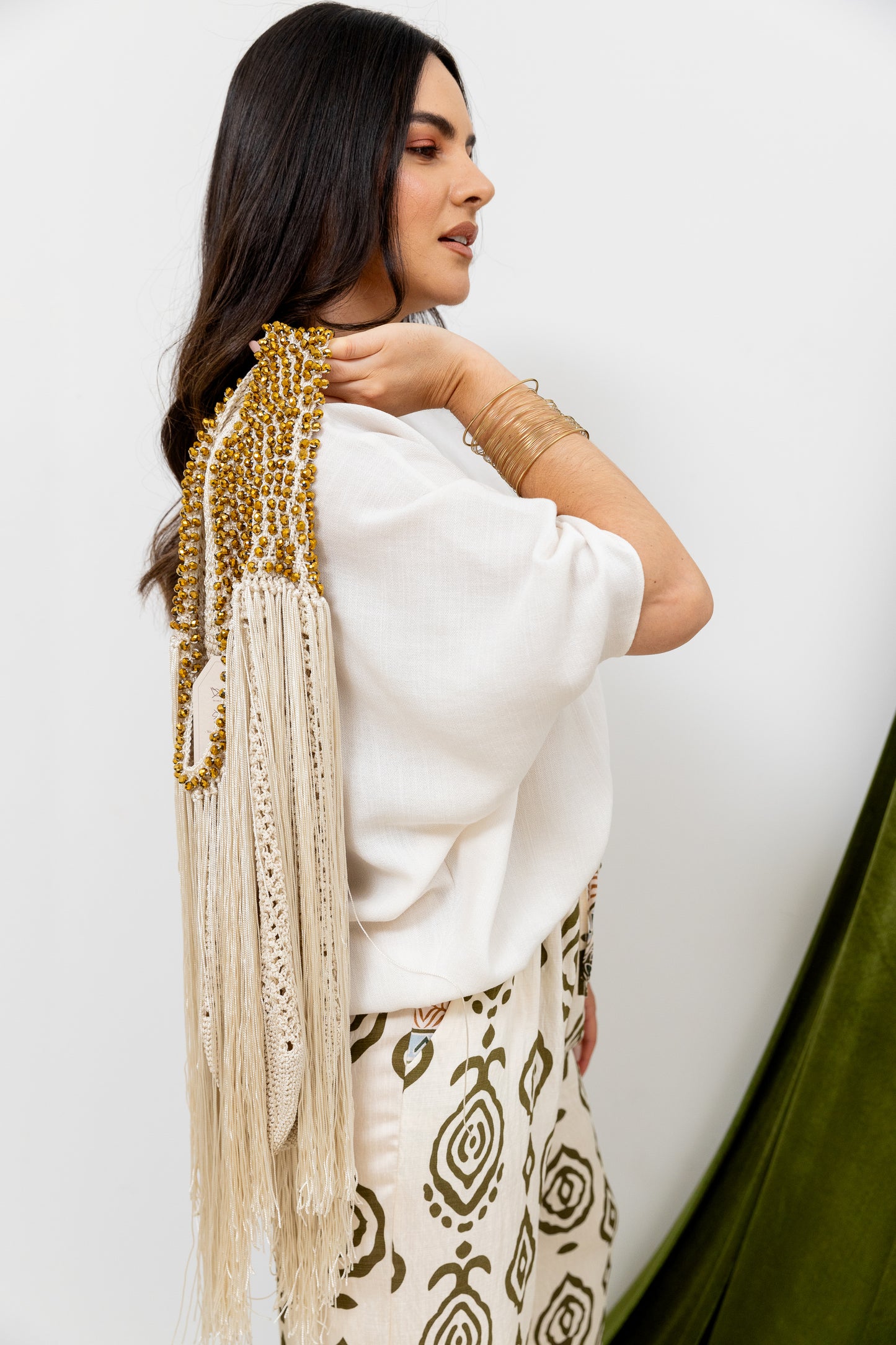 Waterfall Bag Blanco Perla - Antoine Atelier