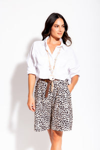 Short Animal Print