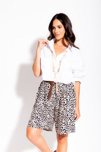 Short Animal Print