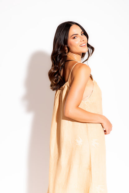 Vestido Beige