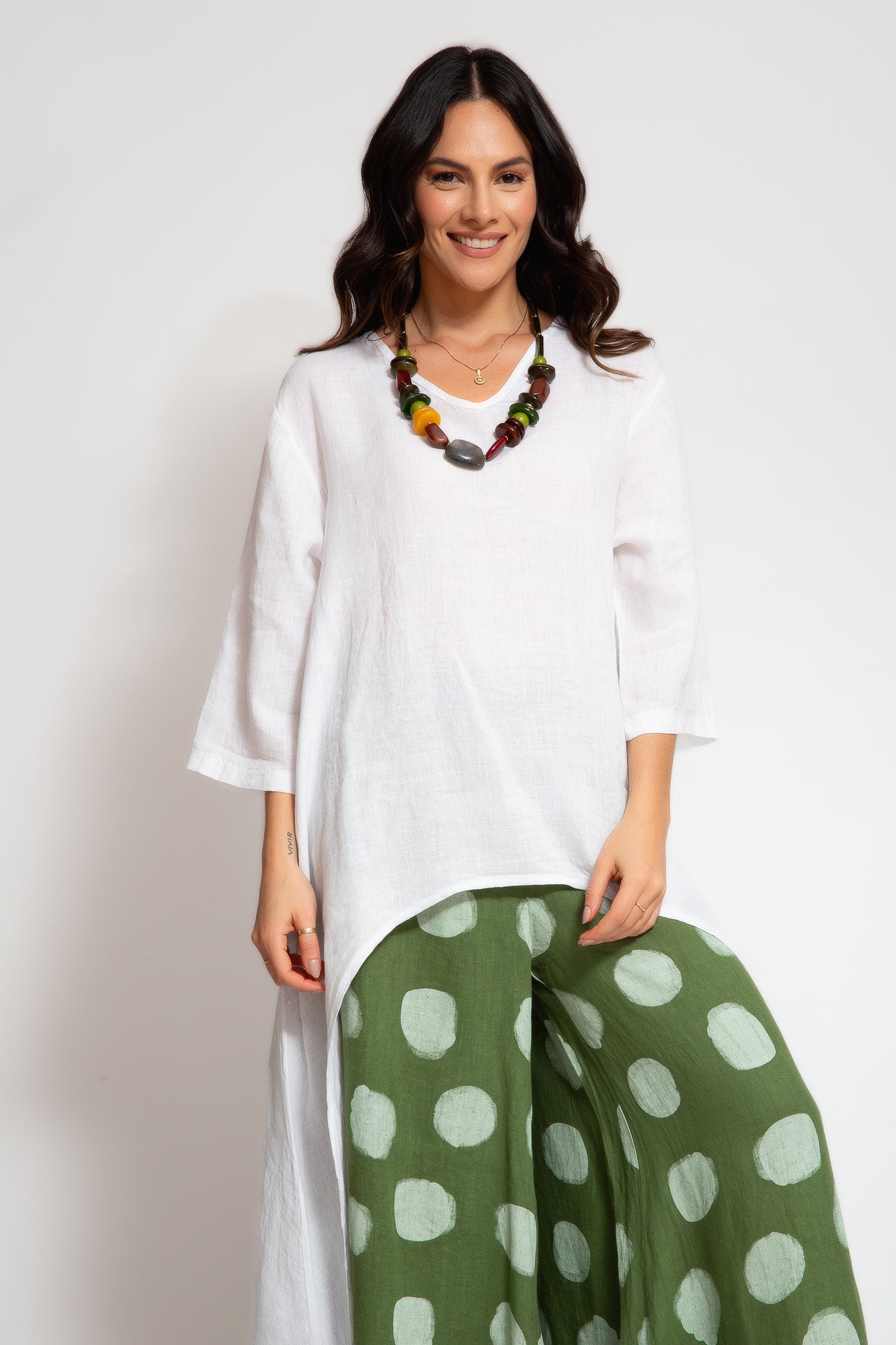 Blusa White