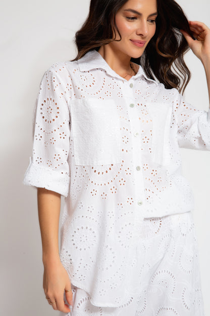 Blusa White