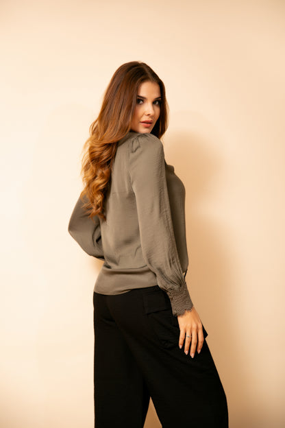 Blusa Satin Glow (2 colores)