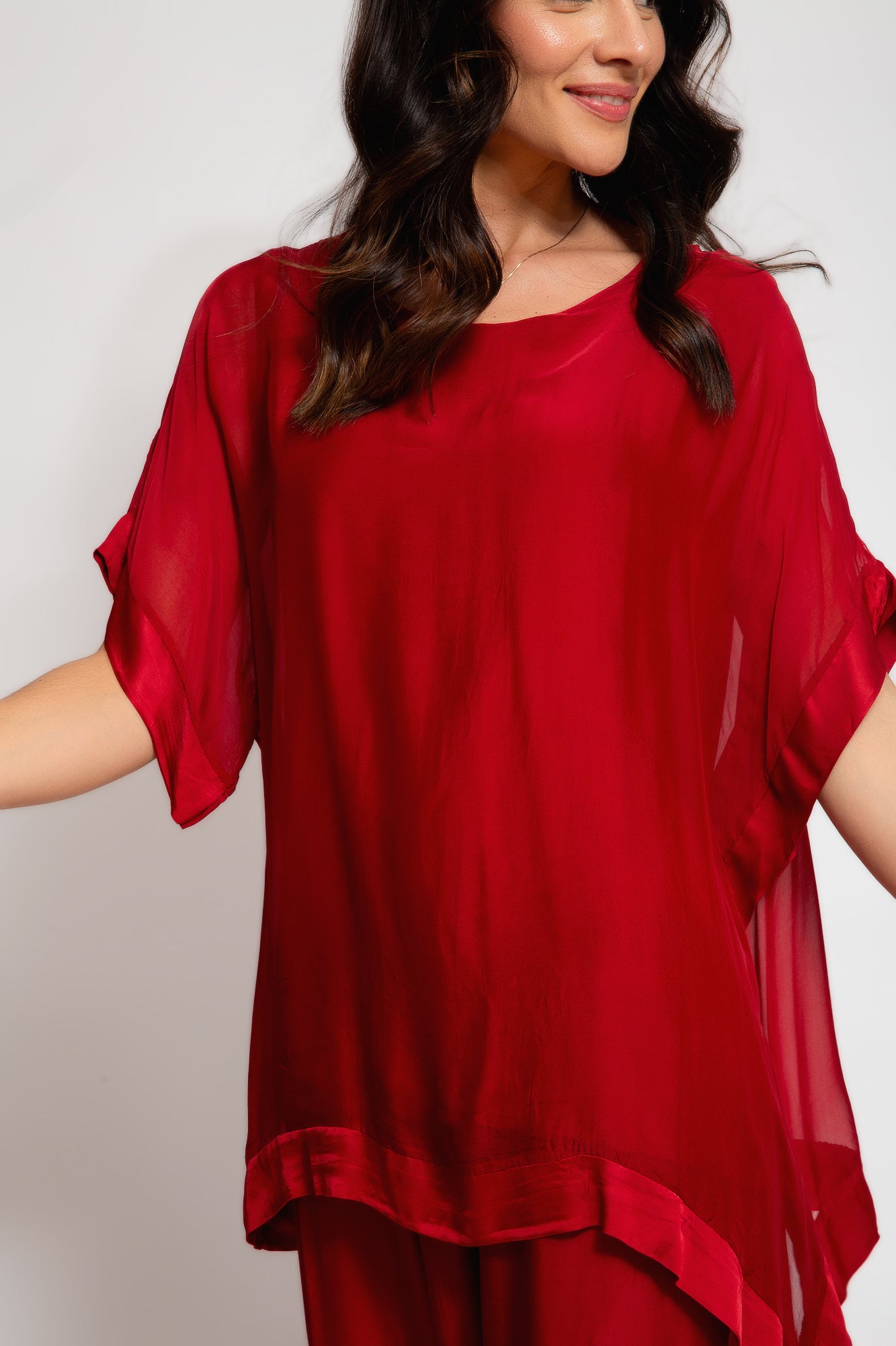 Blusa Seda Italiana