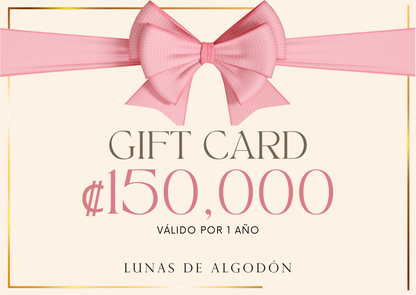Gift Card Lunas de Algodón