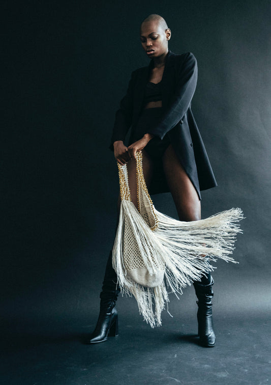 Waterfall Bag Blanco Perla - Antoine Atelier