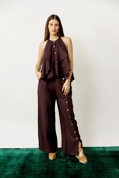 Blusa de Lino Sweetheart