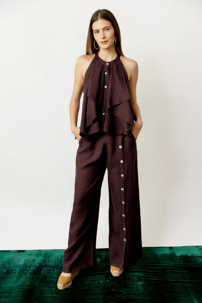 Blusa de Lino Sweetheart