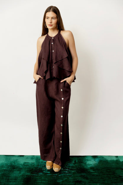 Blusa de Lino Sweetheart