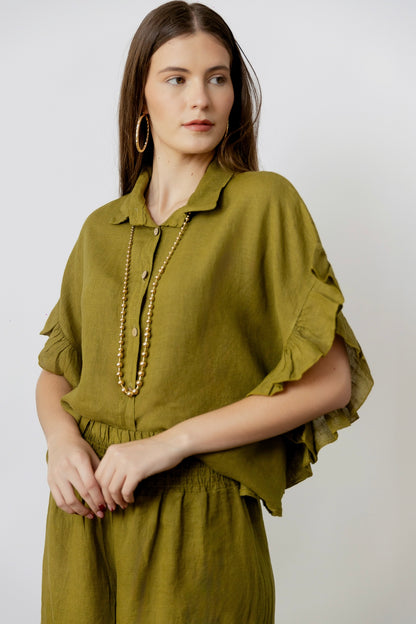 Blusa de Lino Gentle Fade