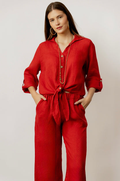 Blusa de Lino The Pause