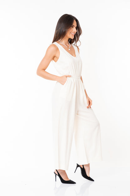 Jumpsuit Cream