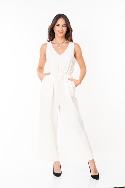 Jumpsuit Cream