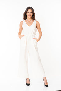 Jumpsuit Cream