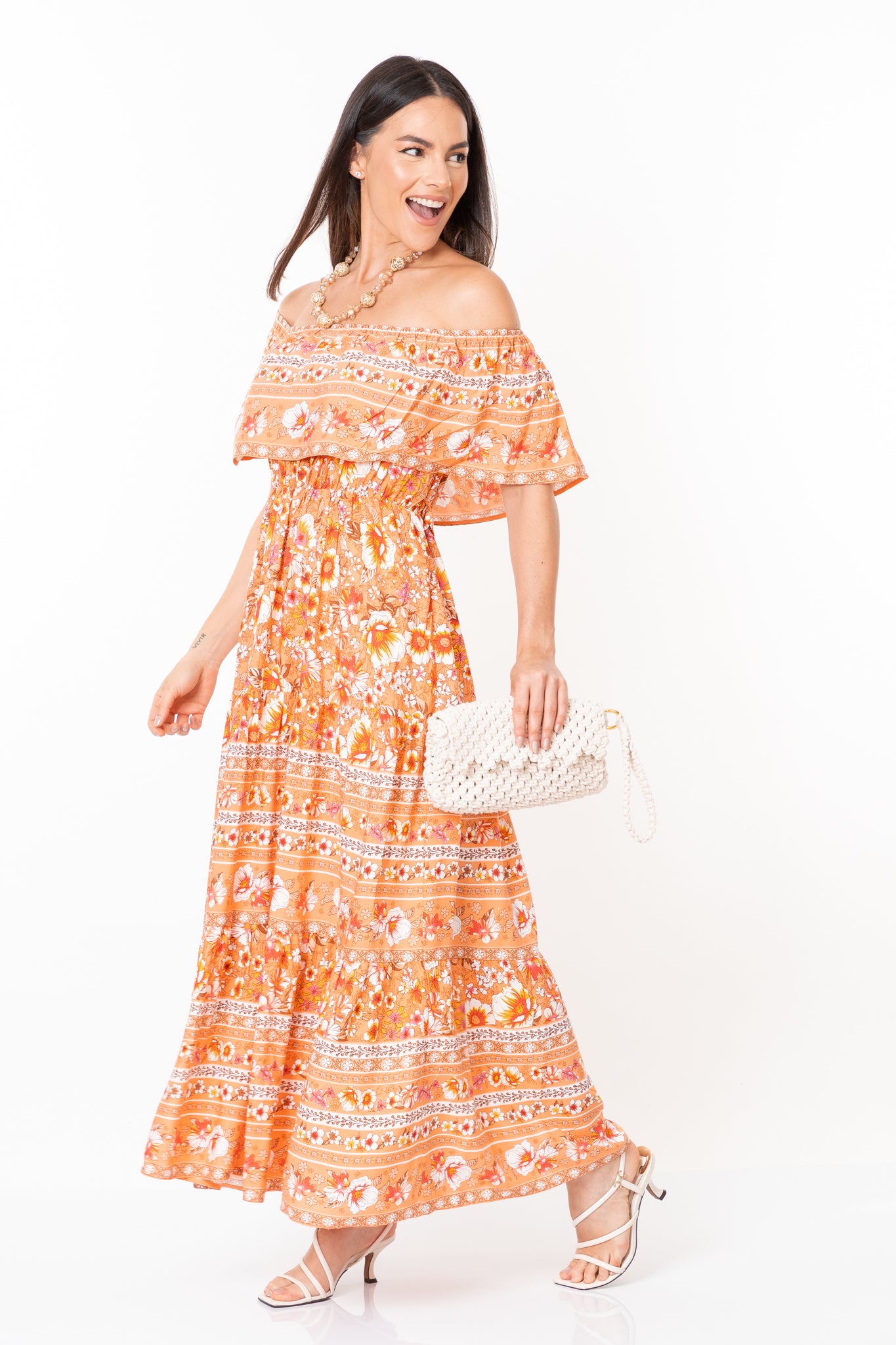 Vestido Apricot