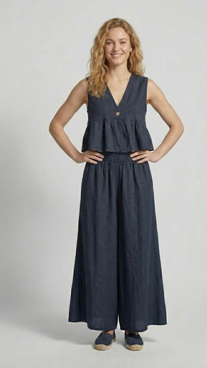 BLUSA SIN MAGA VUELOS