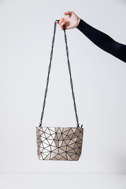 Bolso Dorado Mate - Patrizia Luca