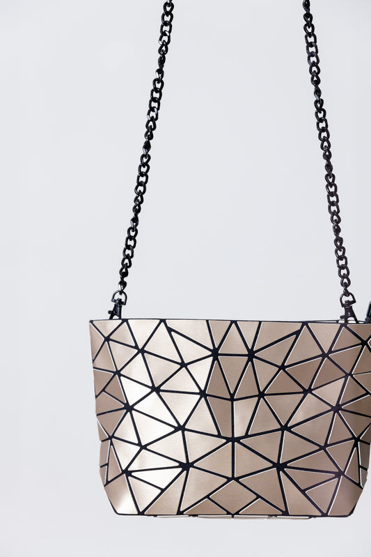Bolso Dorado Mate - Patrizia Luca