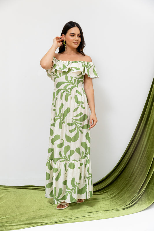 Vestido Leaf