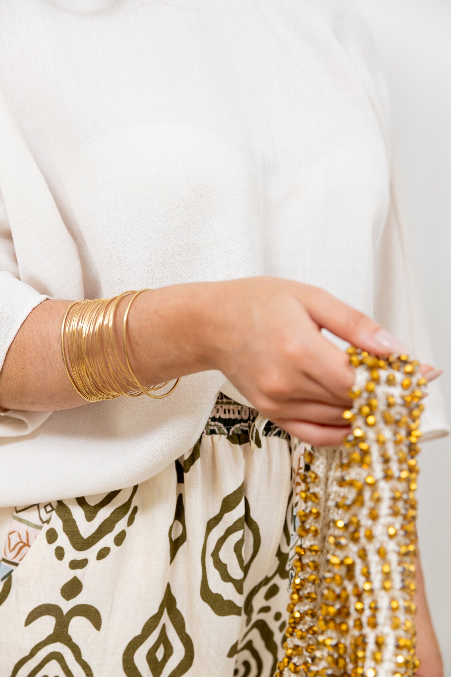 Waterfall Bag Blanco Perla - Antoine Atelier