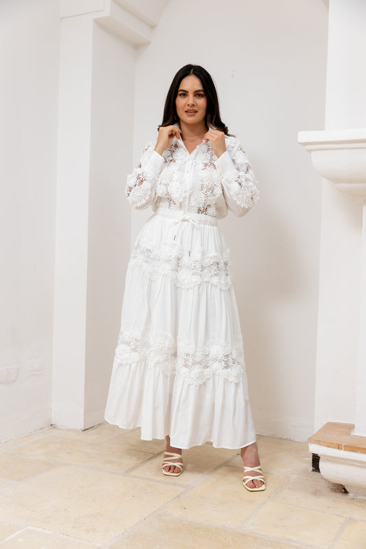 Conjunto White Flow